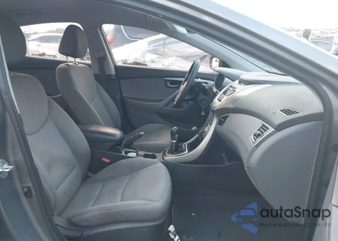 2012 Hyundai Elantra Gls из США, поврежденный, VIN 5NPDH4AE2CH146516